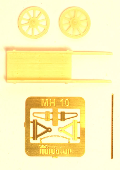 Ferro Train M-432 -  hand cart, short, resin-brass kit